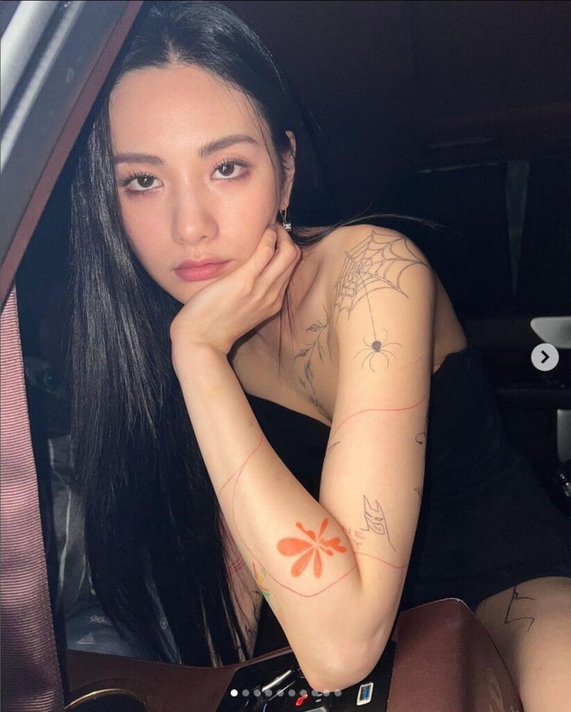 Nana Ex Afterschool Badannya Full Tato Demi Film Confession - Netizen Kaget