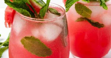 Watermelon Lime Mocktails Recipe