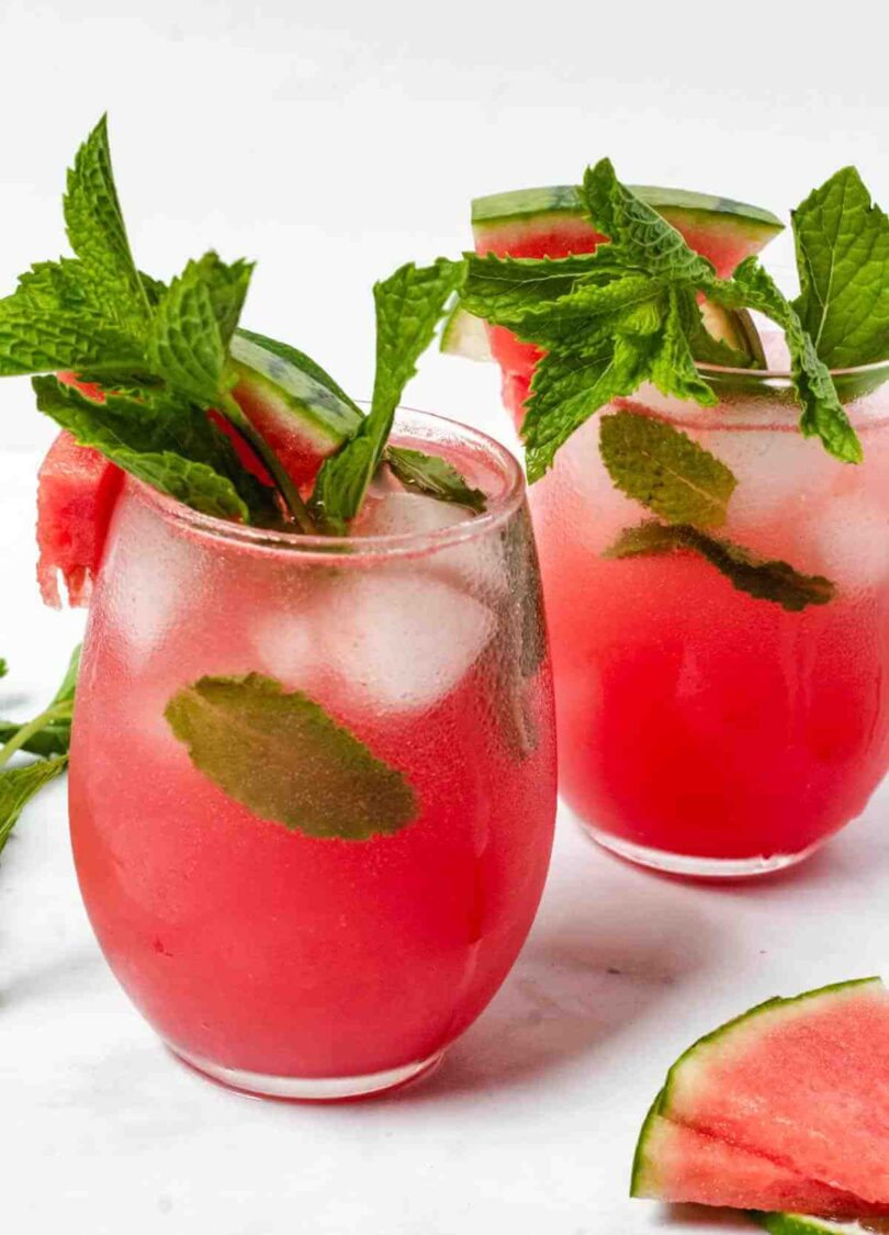 Watermelon Lime Mocktails Recipe