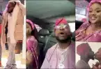 Davido and Chioma double affection for one another as they dazzle in matching outfits (Video)