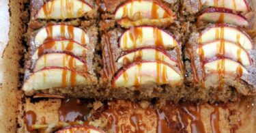 Spiced Toffee Apple Cake Recipe