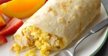 Breakfast Egg Wraps Recipe