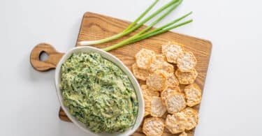 Avocado Spinach Artichoke Dip