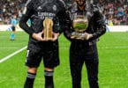 Awesome Video Emerges As Karim Benzema Shares His Ballon d'Or With Santiago Bernabéu Faithful