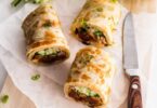 Turkey & spring onion wraps Recipe