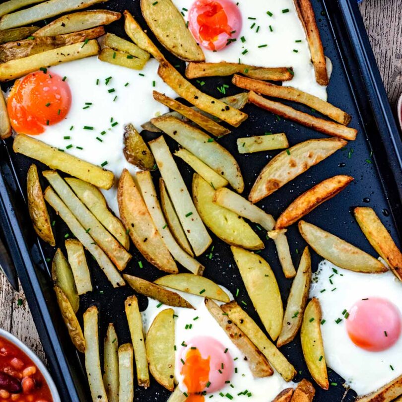 Healthy Egg & Chips