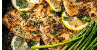 Garlicky Lemon Mahi-Mahi Recipe