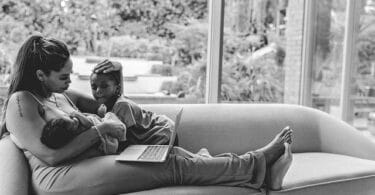 Wizkid’s Girl, Jada P Reveals Face Of Their Second Child For The 1st Time