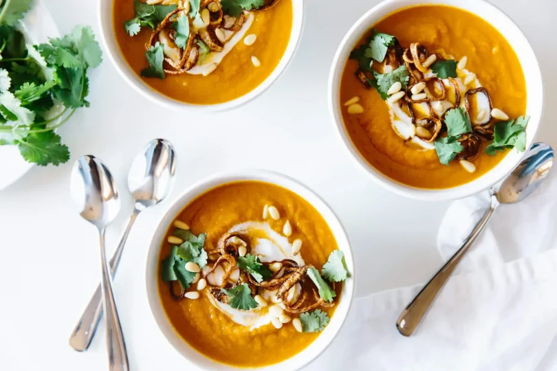 Carrot & ginger soup