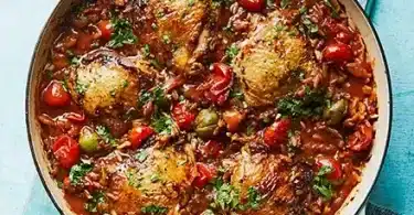 Lighter chicken cacciatore Recipe