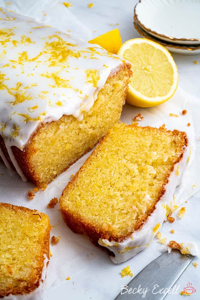 Sugar-free Lemon Drizzle Cake Recipe