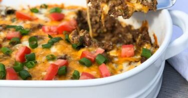 Keto Taco Casserole Recipe