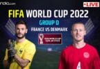 LIVE: France vs Denmark – World Cup 2022