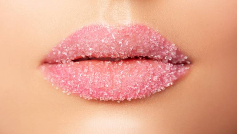 Homemade Lip Scrub For Soft Lips