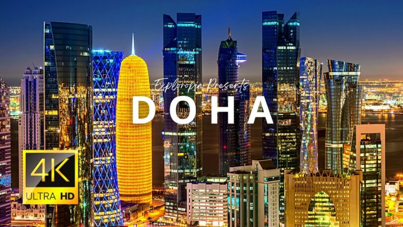 VIDEO Doha, Qatar in 4K ULTRA HD 60FPS video by Drone