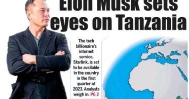 TANZANIA What Musk satellite Internet Plan Means For Tanzania in 2023