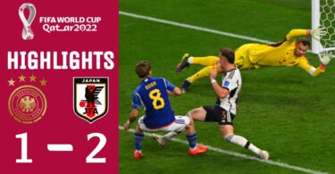 Germany 1 - 2 Japan GOALS Highlights