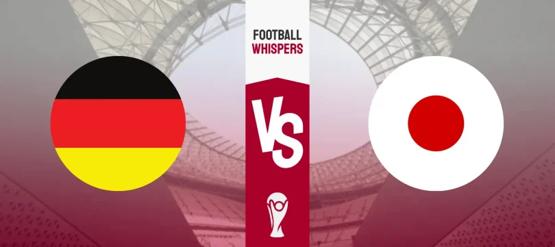 Germany Vs Japan LIVE Scores World Cup 2022