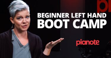 VIDEO Beginners Left Hand Boot camp (Piano Lesson)