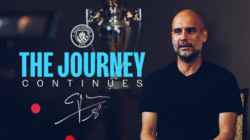 VIDEO Manchester City Confirm 2-year Contract Extension For Pep Guardiola