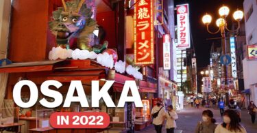 VIDEO Osaka,Japan in 2022