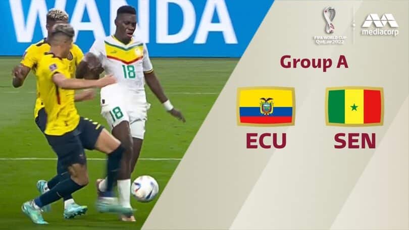 VIDEO Ecuador 1-2 Senegal Match Highlights