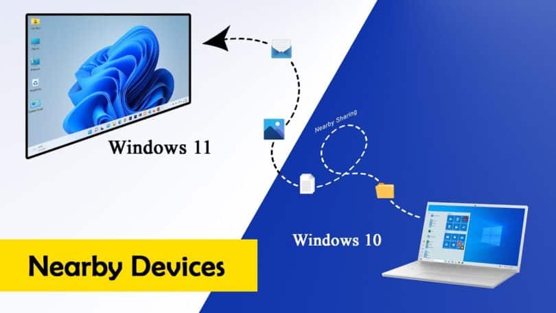 VIDEO How to share files using Nearby Devices in Windows 11.