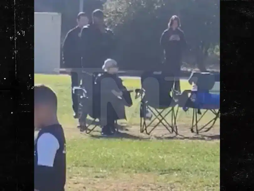 Kanye West Storms Out Of Kid's Soccer Game After Heated Exchange With Another Parent