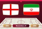 England vs Iran LIVE Scores and Lineups World Cup 2022