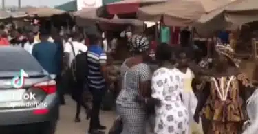 Nigerian man reportedly dumps wife while on their way back from church after their wedding (video)