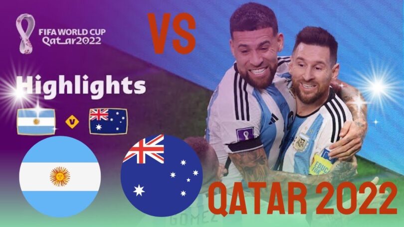 VIDEO Argentina 2-1 Australia World Cup Highlights Goals