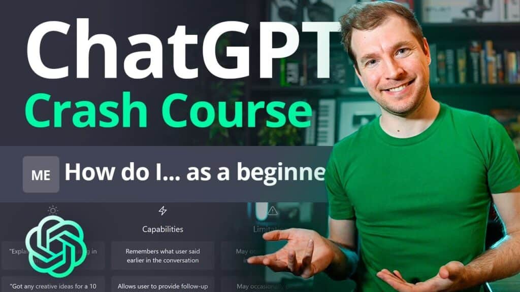 VIDEO ChatGPT Tutorial A Crash Course On Chat GPT For Beginners