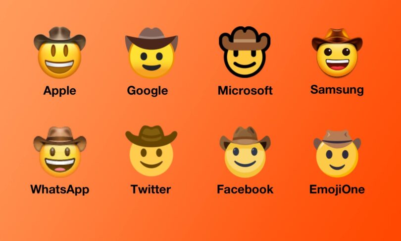 What does the cowboy emoji mean?