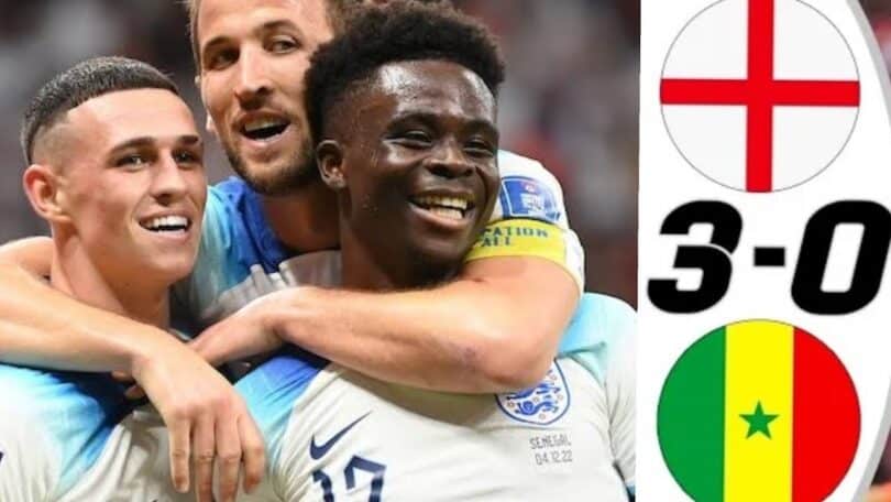 VIDEO England 3-0 Senegal World Cup 2022 Highlights