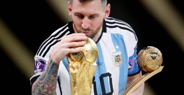 Lionel Messi adds World Cup record following tournament's best player