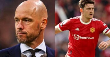 Ten Hag gives Maguire condition to play for Man Utd