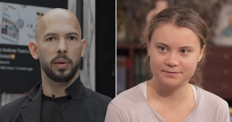 Greta Thunberg mocks Andrew Tate after virtually getting him arrested in Romania