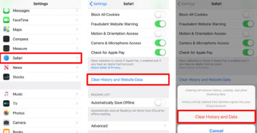 How to clear history on Iphone