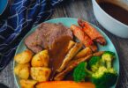 Healthy roast dinner Recipe