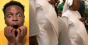 Is she pregnant? Reactions as people spots an alleged pregnant Catholic Nun