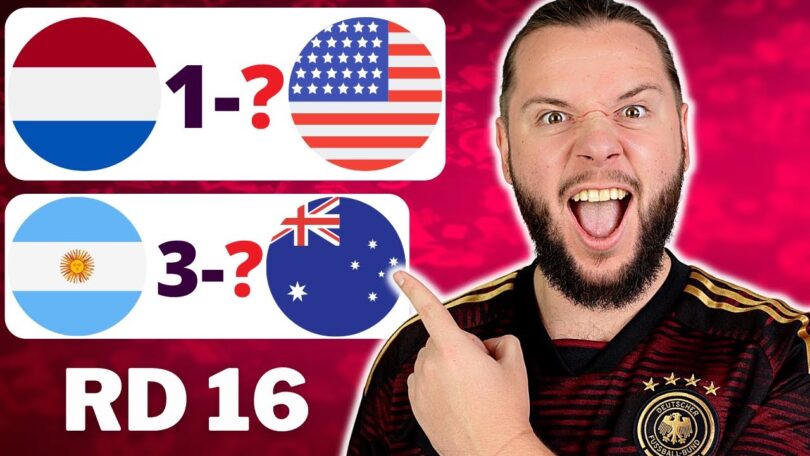 VIDEO Day 14 Round of 16 World Cup Predictions & Tips