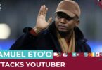 VIDEO Samuel Eto’o apologies for attacking a man after World Cup match