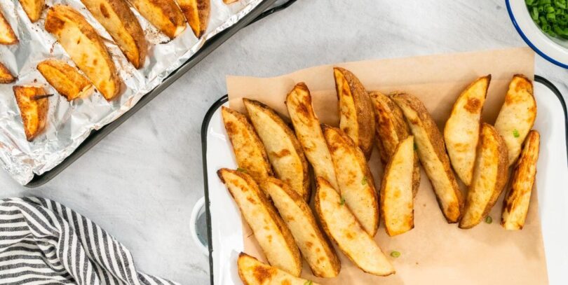 How to cut Potato wedges