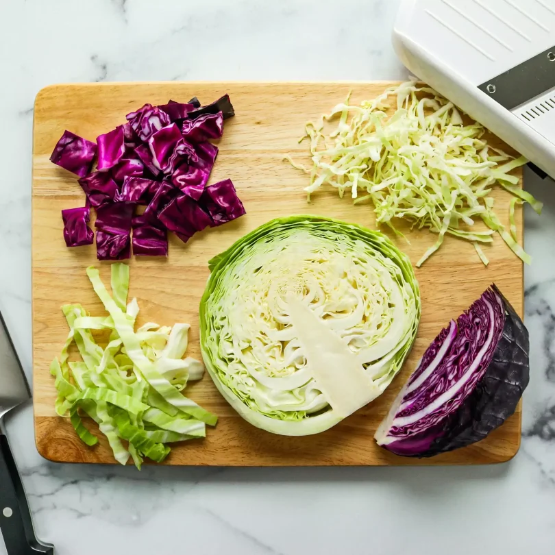 How to cut cabbage