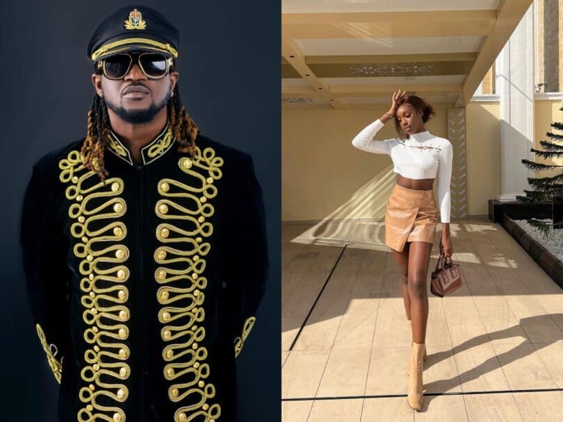 "Peppering haters" - Reactions as Paul Okoye shares new video of 22-year-old lover amid backlash