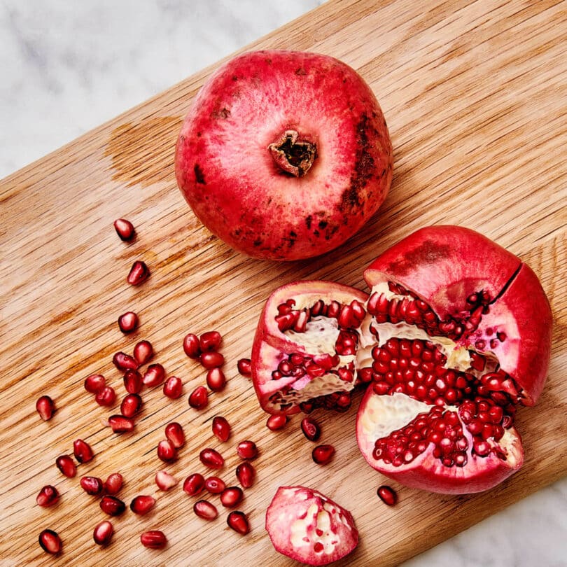 How to cut a Pomegranate