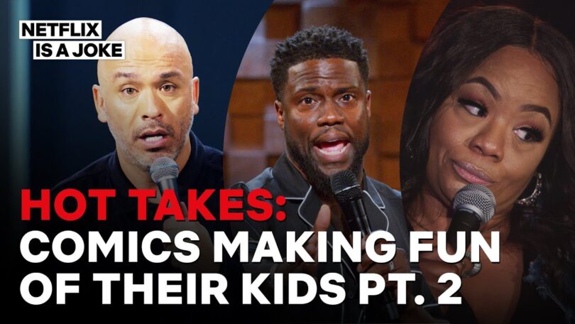 VIDEO Being a parent can be hard - Kevin Hart, Jo Koy, Ms. Pat