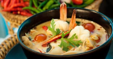 Spicy prawn soup recipe