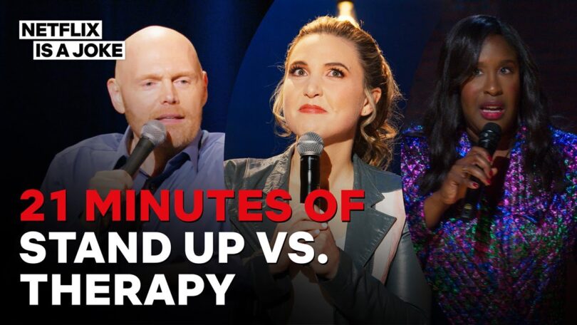 VIDEO Bill Burr, Sebastian Maniscalco, and more on Stand-up vs Therapy | Netflix