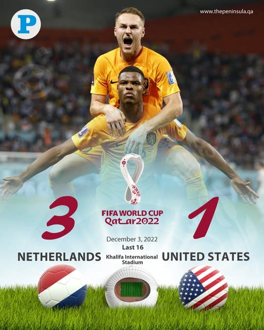 VIDEO Netherlands 3-1 USA World Cup 2022 Highlights